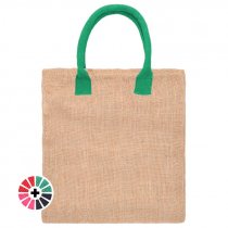 Jute bag with Cotton Handles
