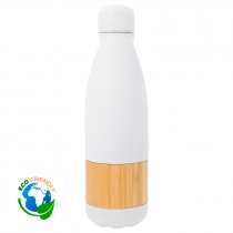 Bouteille en acier inoxydable et bambou 750ml