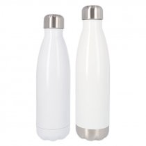 Gourdes isothermes inox blanc sublimables