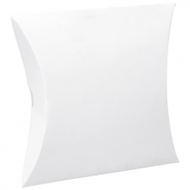 Pillow Box - White Cardboard