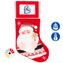 Calcetines de Navidad modelo Papá Noel