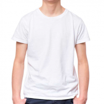 Camisetas técnicas blancas niño 135g sublimables