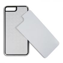 Carcasa protectora transparente para iPhone 7 con placa 