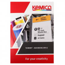 Carta de colores de vinilo para rotulación Kemica serie Tec Mark