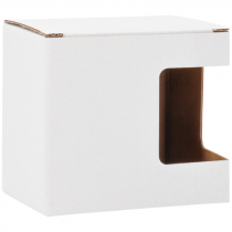 Mug Box with Window - White