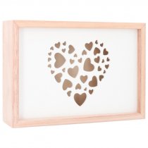 Caja modelo Love Box con panel deslizante 