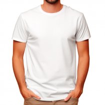 T-shirts sublimables 140g toucher coton