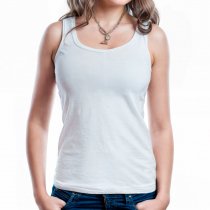 Sublimatable Women's Cotton Touch Tank Tops 160g