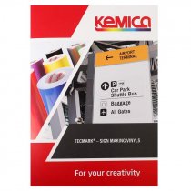 Carta de colores de vinilo para rotulación Kemica serie Tec Mark