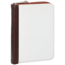 Sublimation Zip Wallet - Brown Faux Leather - 10x14