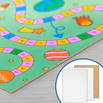 Sublimable Laminated Panels with Cork Base