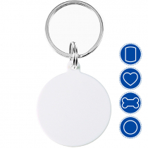 Sublimable 2mm Plastic Pet Tags