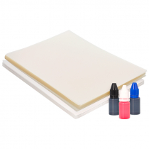 Paper & Ink for the Rubber Stamp Making Machine