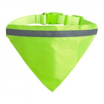 Collier pour animaux de compagnie avec foulard haute visibilité sublimable