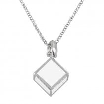 Sublimable 3D Cube Medal Necklaces