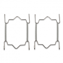 Silver Plate Hangers - Pack of 2