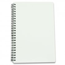 Cuaderno A5 con tapas de plástico de 160 páginas