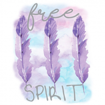 Diseño Transfer Free Spirit - Pack 3 uds