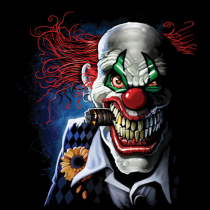 Diseño Transfer Joker Clown