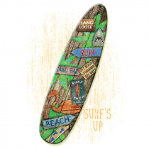 Diseño Transfer Surf Board 