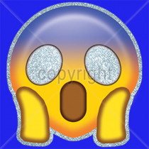 Diseño Transfer Emoji Sorpresa - Pack 4 uds