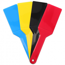 Plastic Ink Spatula for screen printing - Pack of 4 units - Assorted Colours