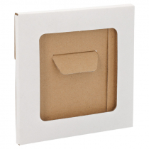 Estuches planos con ventana