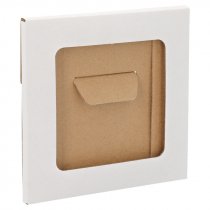 Mallettes plates avec fenêtre