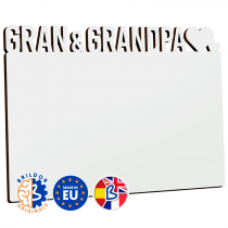 Sublimation Grandparents Photo Panels