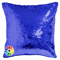 Housses de coussin à sequins réversibles sublimables avec verso blanc