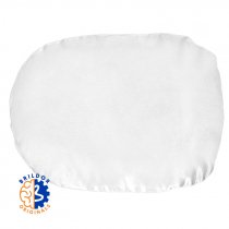 Fundas cojín ovaladas raso sublimable y sus rellenos