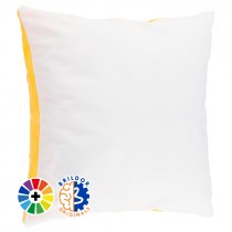 Sublimation Plush Cushion Covers with Coloured Back 