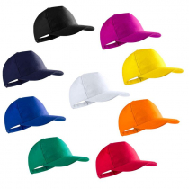 Gorra 5 paneles colores