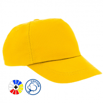 Gorra niño algodón - Amarillo