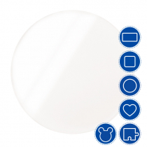 Sublimation Acrylic Fridge Magnets