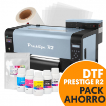 Impresora DTF A3/Rollo Prestige R2 CADlink - Pack Ahorro