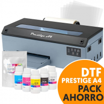 Impresora DTF Prestige A4 CADlink - Pack Ahorro