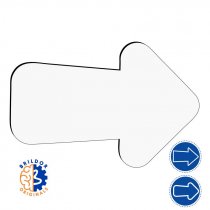 Imanes madera DM3 sublimable - Flechas