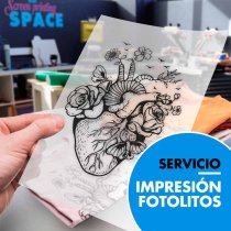 Servicio de impresión de fotolitos para serigrafía