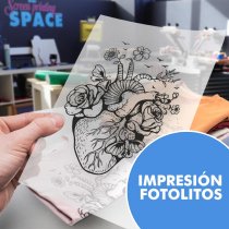 Impresión de fotolitos para serigrafía