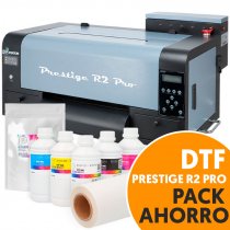 Impresora DTF A3 Prestige R2 Pro - Pack ahorro