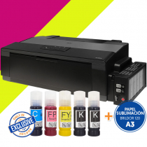 Impresora de sublimación A3 Epson ET-14000 Flúor - Pack ahorro