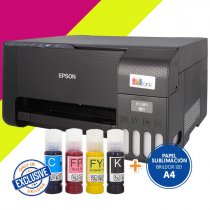 Impresora de sublimación A4 Epson ET-2811 Flúor - Pack ahorro