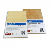 Láminas de madera imprimibles adhesivas - Pack 2 hojas A4