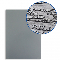 A4 Grey Rubber Sheet for Laser Engraving, 2.3mm Thick