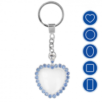 Sublimation Keyring with doming effect