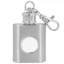 Sublimable Hip Flask Keyrings