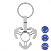 Sublimable Spinner Keychains