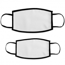 Masques de protection pour sublimation - Double épaisseur - Blanc