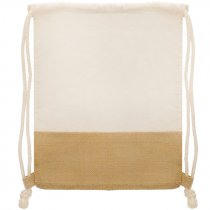 Backpack with Ropes of Cotton & Jute